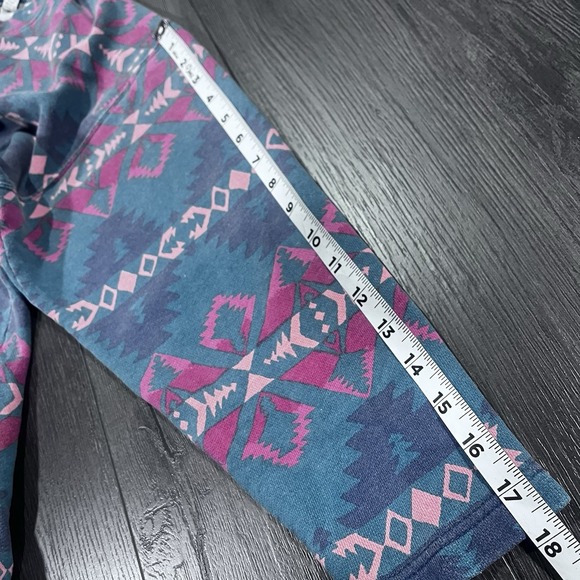 Vintage‎ 90s Nuovo Sweater Womens Small Mock Neck Southwest Native Aztec READ - Picture 4 of 9